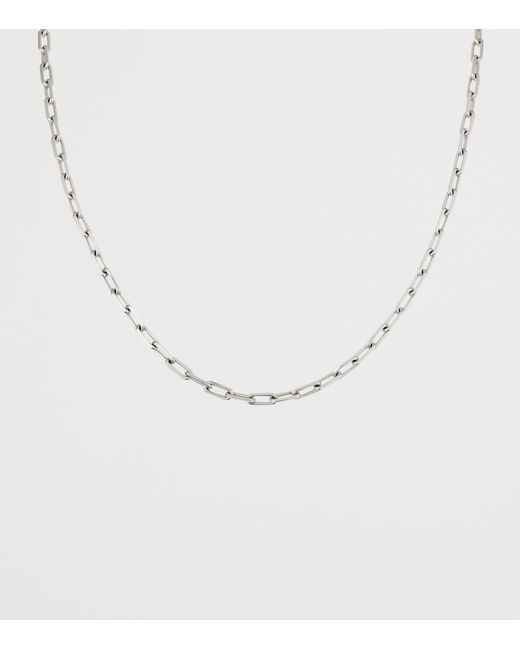 Cartier Metallic Small Santos De Chain Necklace