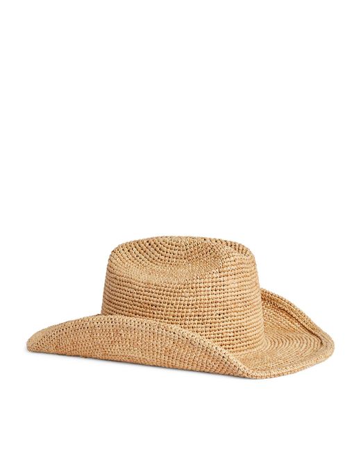 Lack of Color Brown Raffia Cowboy Hat