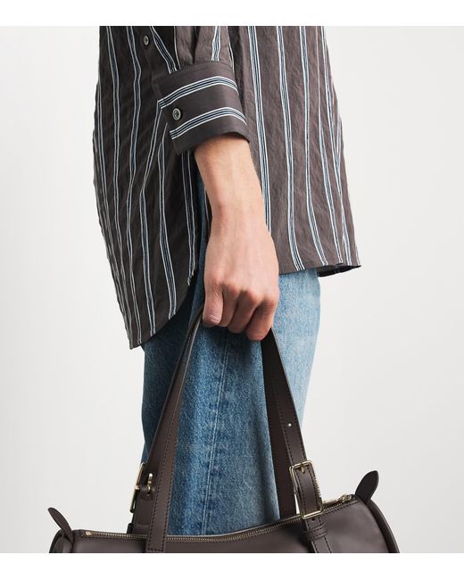 Veronica Beard Gray Stripe Lloyd Shirt