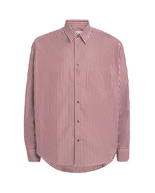 AMI Purple Stripe Ami De Coeur Shirt
