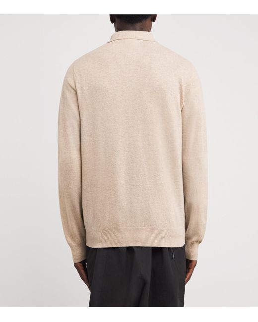 Barbour Natural Wool Hutherston Polo Shirt for men