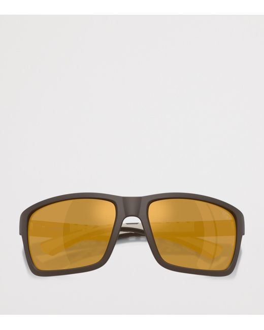 Burberry Natural Injected Be4483 Rectangle Sunglasses for men