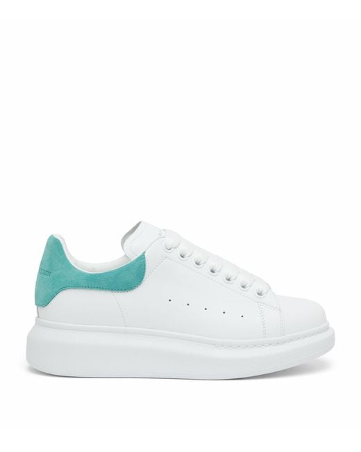 McQueen White Leather Oversized Sneakers for men