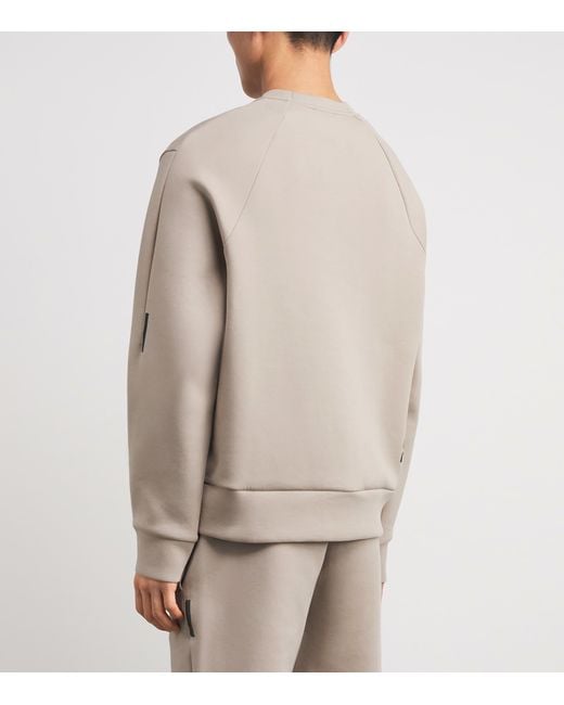On Shoes Natural Focus Tech Sweatshirt for men