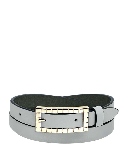 Chopard Black Leather Reversible Ice Cube Bracelet