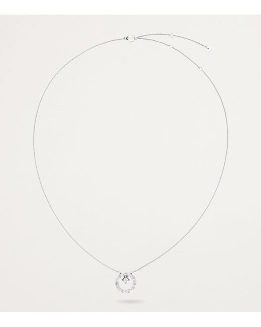 Chanel Metallic And Diamond Coco Crush Necklace