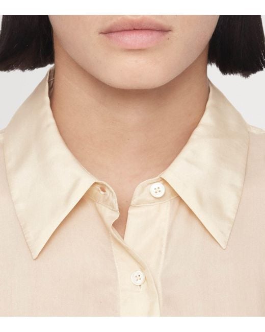 AllSaints Natural Oversized Yurra Shirt Dress