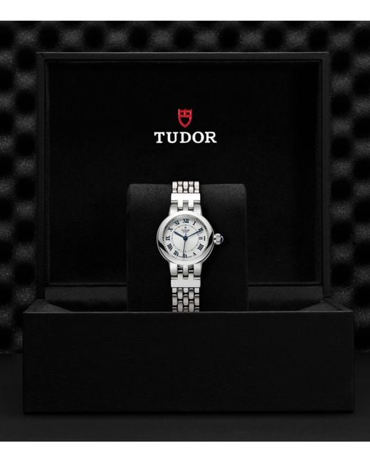 Tudor Metallic Clair De Rose Stainless Steel Watch