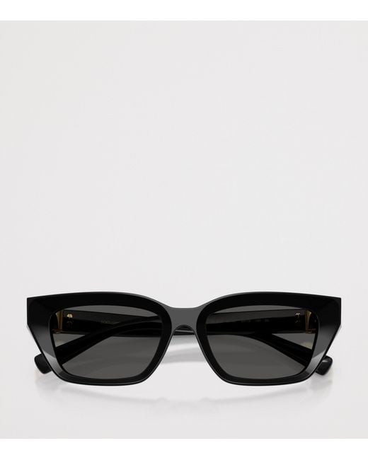 Dolce & Gabbana Black Acetate Dg4532 Cat Eye Sunglasses
