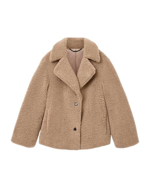 AllSaints Natural Eddy Teddy Jacket