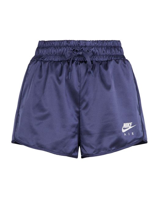 Nike Purple Air Satin Shorts