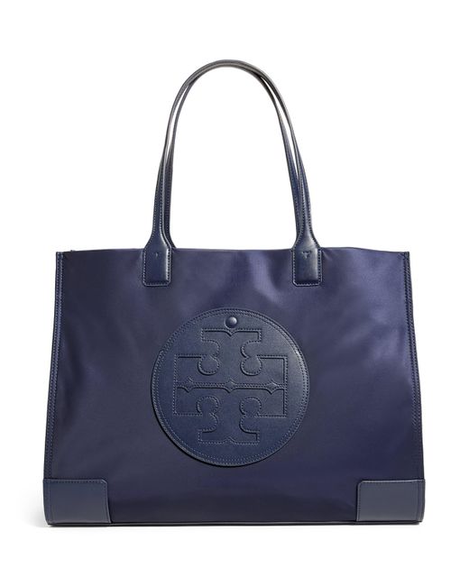 Tory Burch Blue Ella Tote Bag