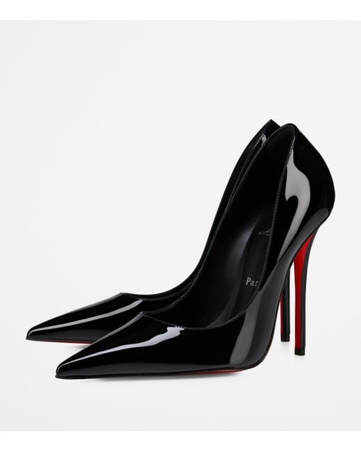 Christian Louboutin Black Miss Z Patent Leather Pumps 120