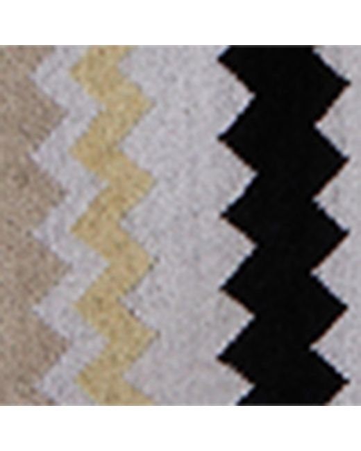 Missoni Multicolor Towelling Zigzag Curt Robe
