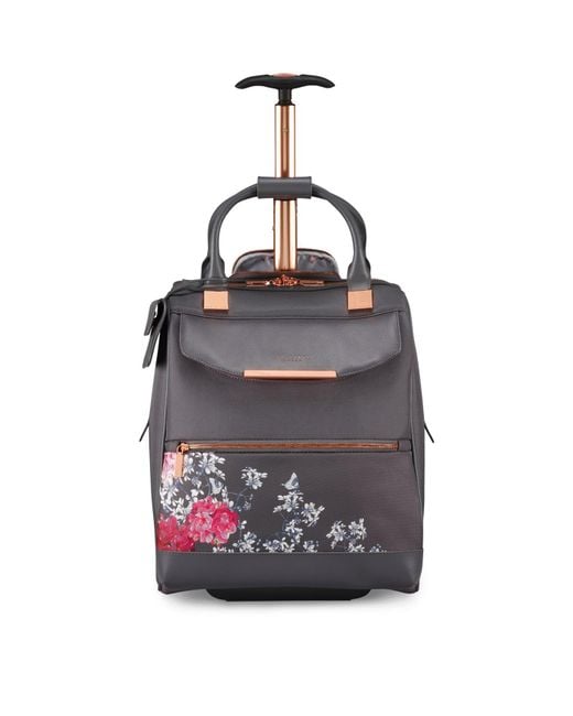 Ted Baker Gray Albany Two-wheel Cabin Case (40cm)