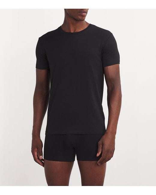 Falke Black Daily Comfort T-Shirt for men