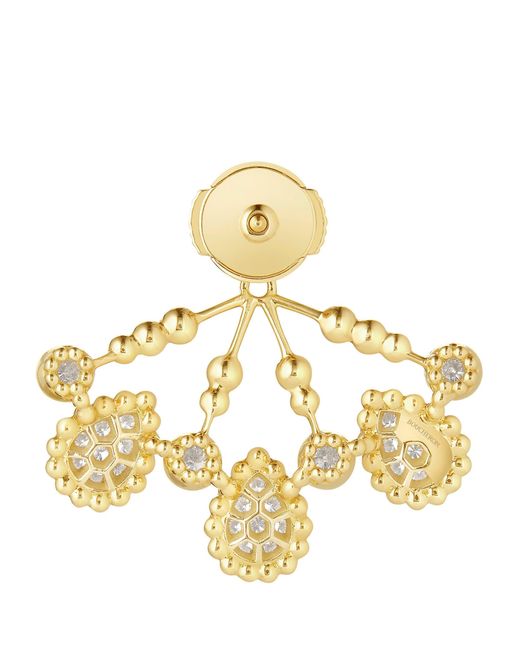 Boucheron Metallic And Diamond Serpent Bohème Solarité Single Earring