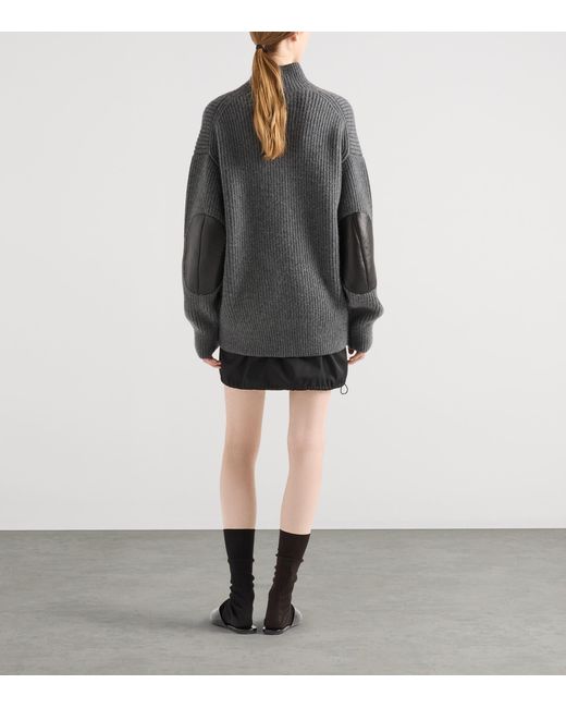 Prada Black Re-Nylon Mini Skirt