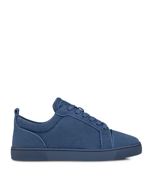 Louboutin suede trainers sale
