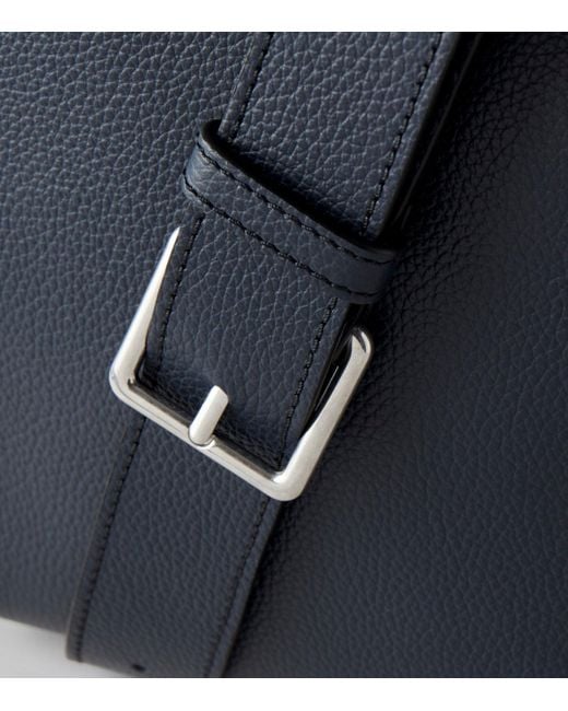 Mulberry Blue Small Leather Antony Messenger Bag for men