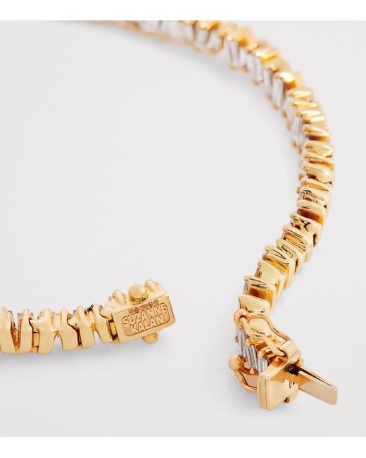 Suzanne Kalan Natural And Diamond Classic Tennis Bracelet