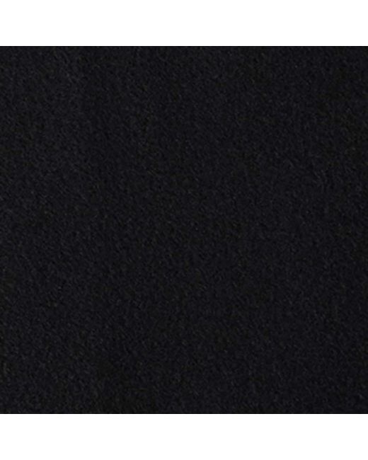 Brunello Cucinelli Black Wool-Cashmere Hood-Detail Scarf