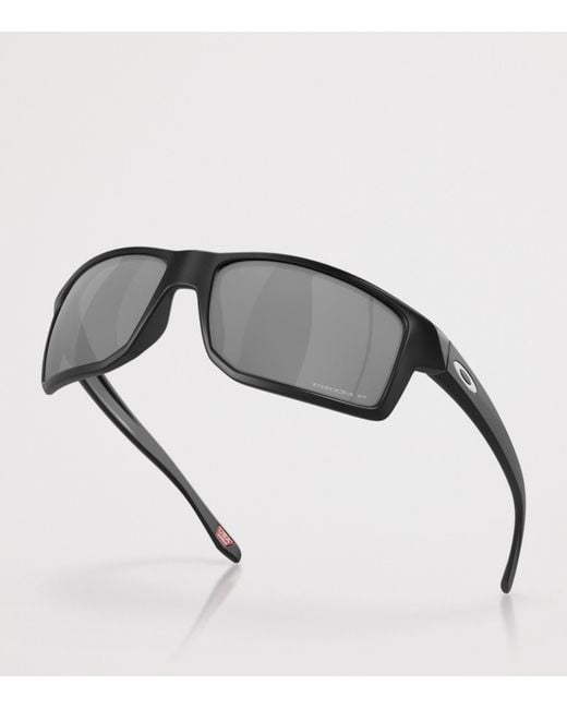 Oakley Gray Gibston Rectangle Sunglasses for men