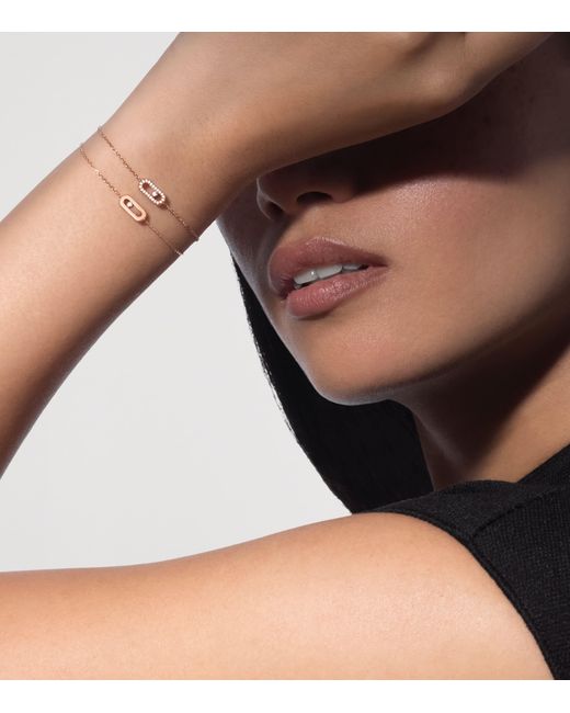 Messika White Cares And Diamond Children's Bracelet