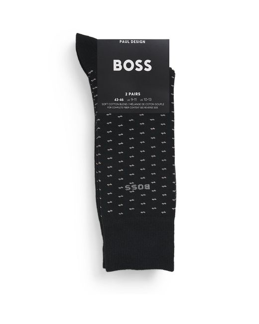 Boss Black Logo Socks for men