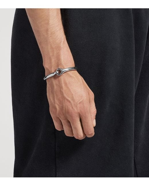 Balenciaga Metallic Saint-Germain Bangle for men