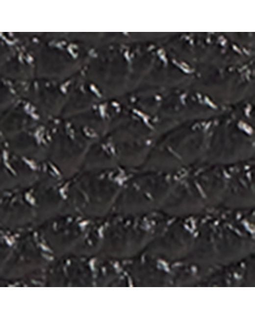 Emporio Armani Black Leather Zipped Cardholder for men