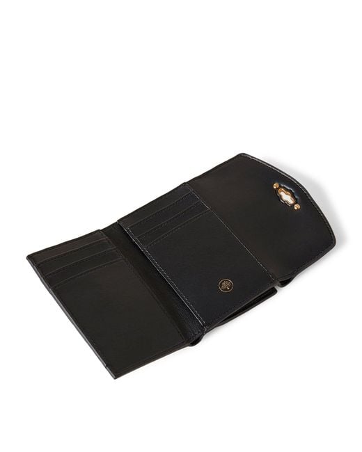 Mulberry Black Leather Folded Darley Wallet