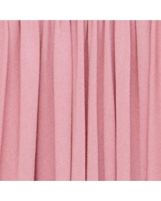 Loewe Pink Jersey Draped Maxi Dress