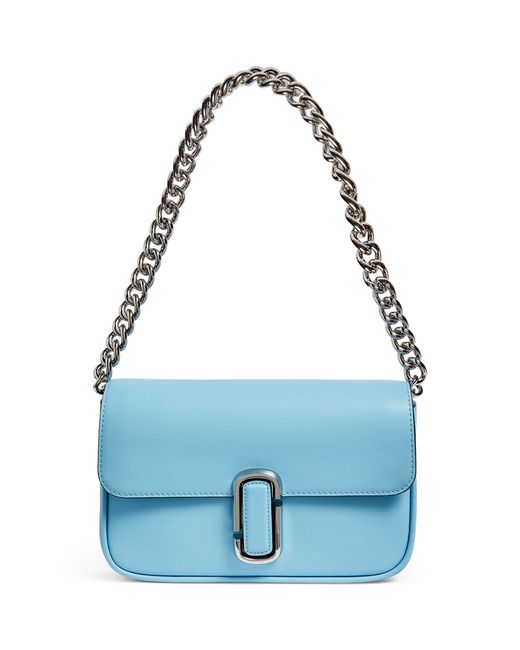 Marc Jacobs The Leather The J Shoulder Bag in Blue | Lyst UK