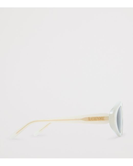 Loewe Gray Triangle Slim Sunglasses