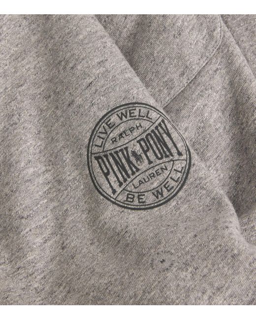 Polo Ralph Lauren Pony Sweatpants in Grey for Men Lyst UK