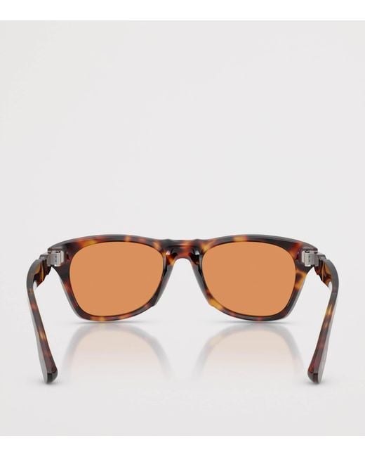 Persol Brown Tortoiseshell Phantos Sunglasses