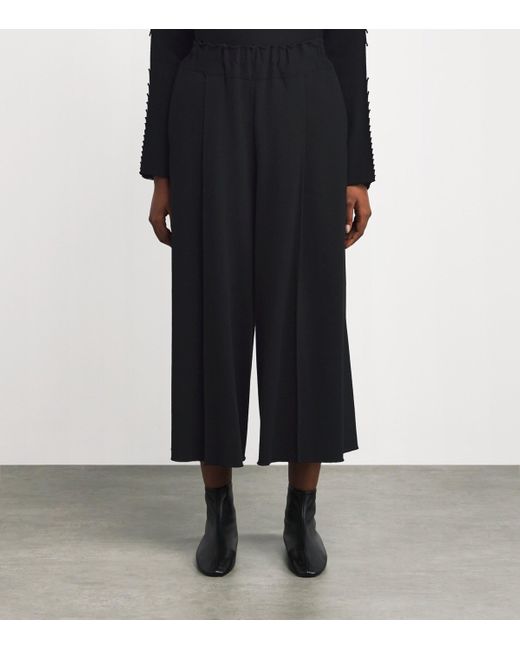 Issey Miyake Black Campagne Trousers