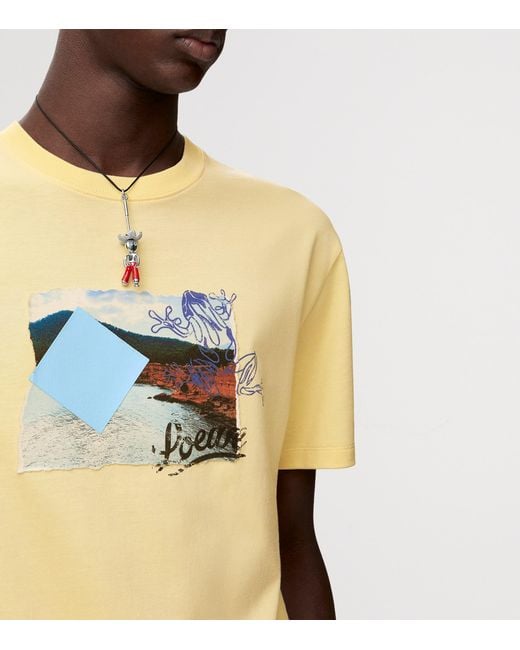 Loewe Natural X Paula' Ibiza Relaxed T-Shirt for men