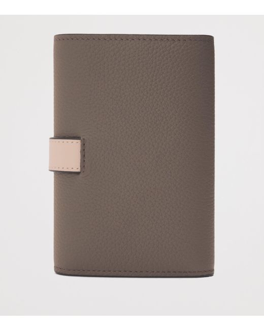 Loewe Brown Small Calfskin Vertical Wallet