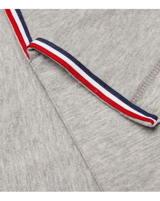 Thom Browne Gray Name Patch T-Shirt