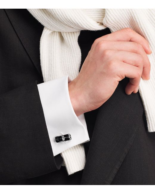 Babette Wasserman Natural Retro Jag Cufflinks for men