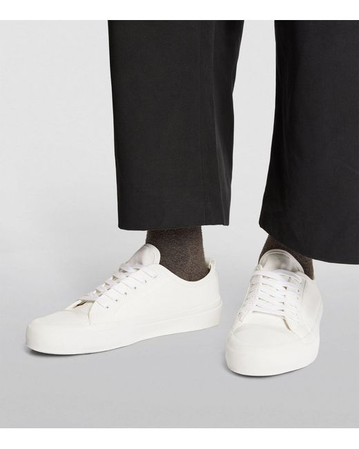 Studio Nicholson White Canvas Sneakers for men