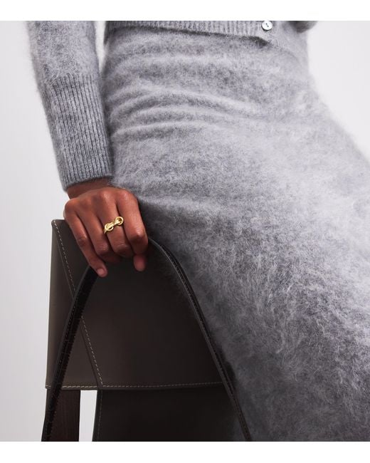 Spinelli Kilcollin Metallic And Diamond Leora Ring