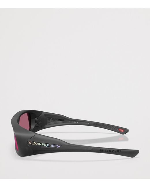 Oakley Purple Kylian Mbappé Signature Series Permian Rectangle Sunglasses