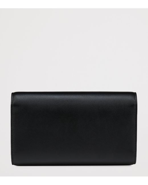 Christian Louboutin Black Bettina Nappa Leather Chain Wallet