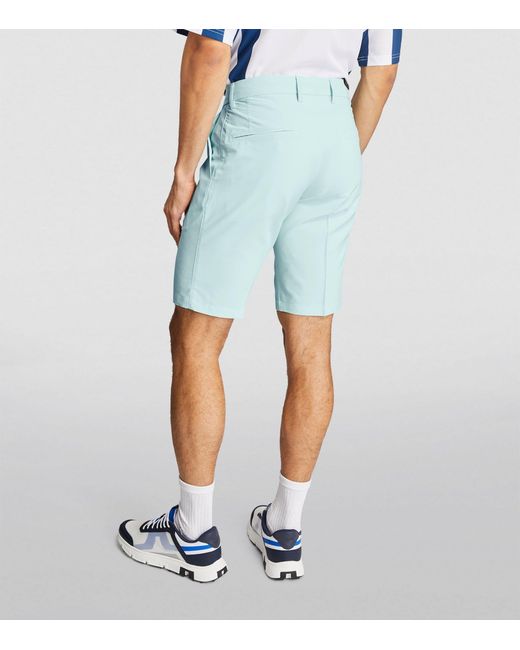 J.Lindeberg Blue Somle Tailored Shorts for men