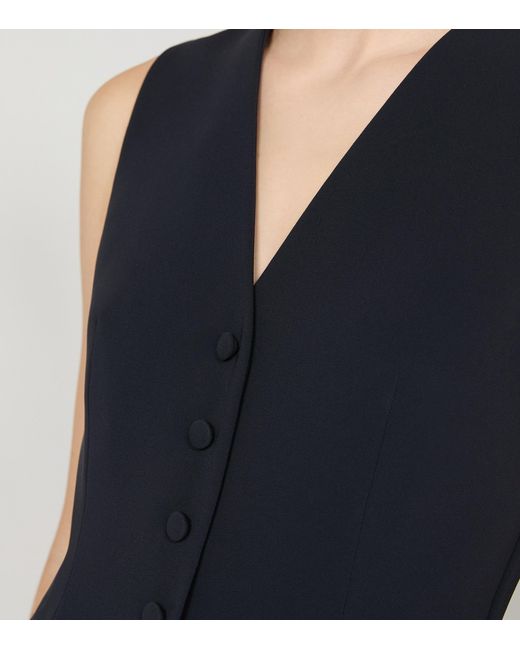 Max Mara Black Cady Jumpsuit
