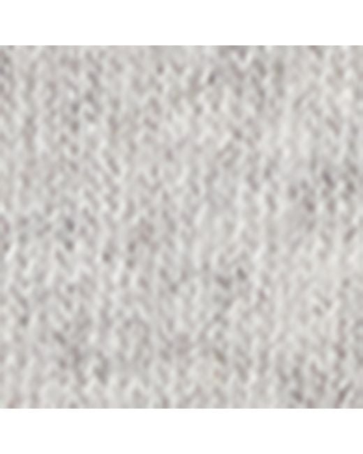 Calvin Klein Gray Ribbed Socks for men