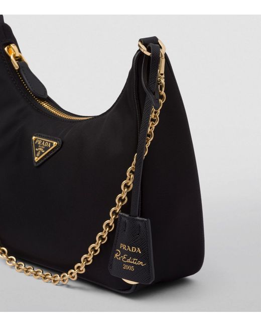 Prada Black Re-nylon Re-edition 2005 Shoulder Bag